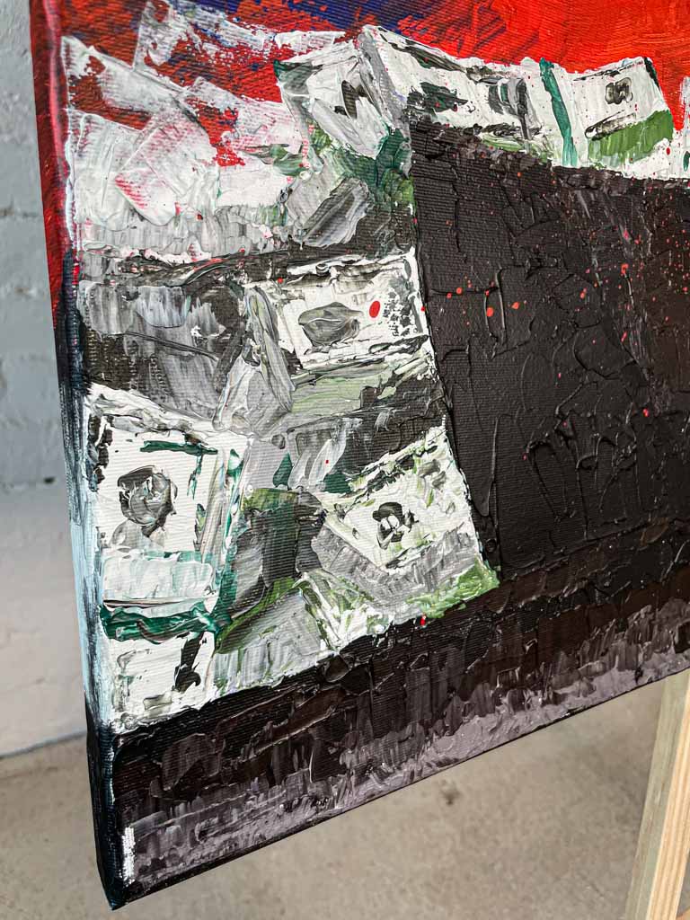 I dont get lucky, i make my own luck | Gemälde