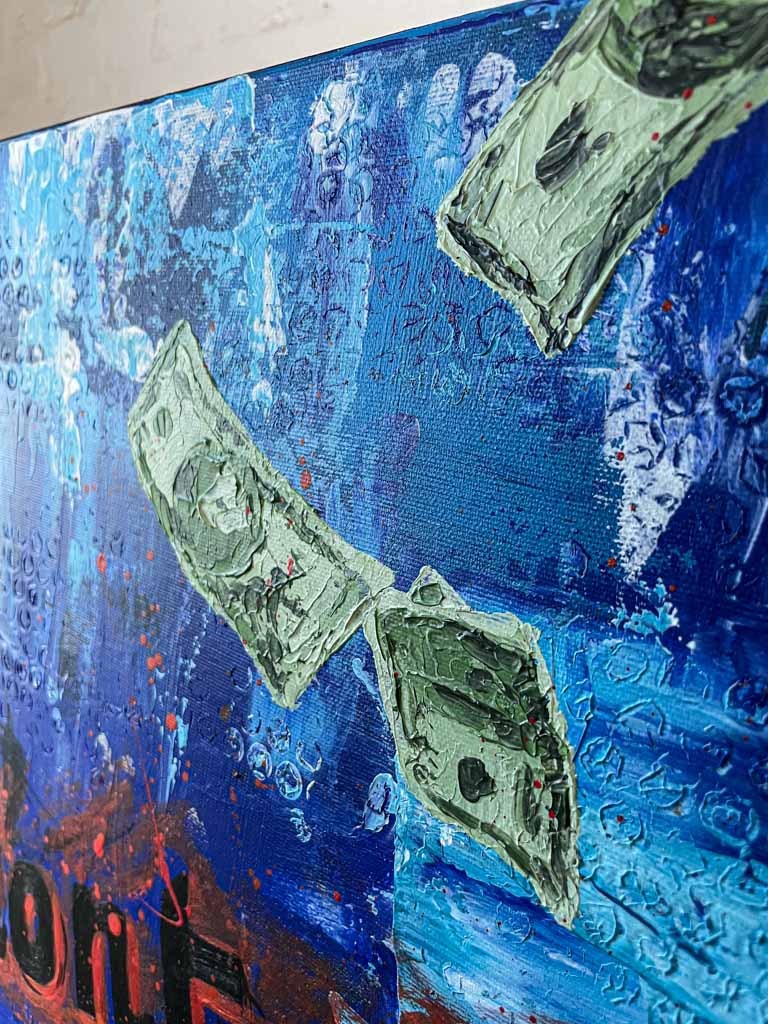 I dont get lucky, i make my own luck | Gemälde