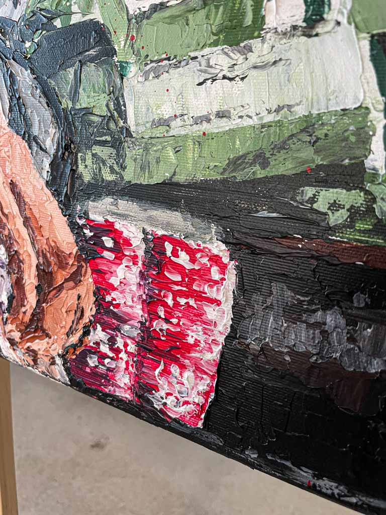 I dont get lucky, i make my own luck | Gemälde