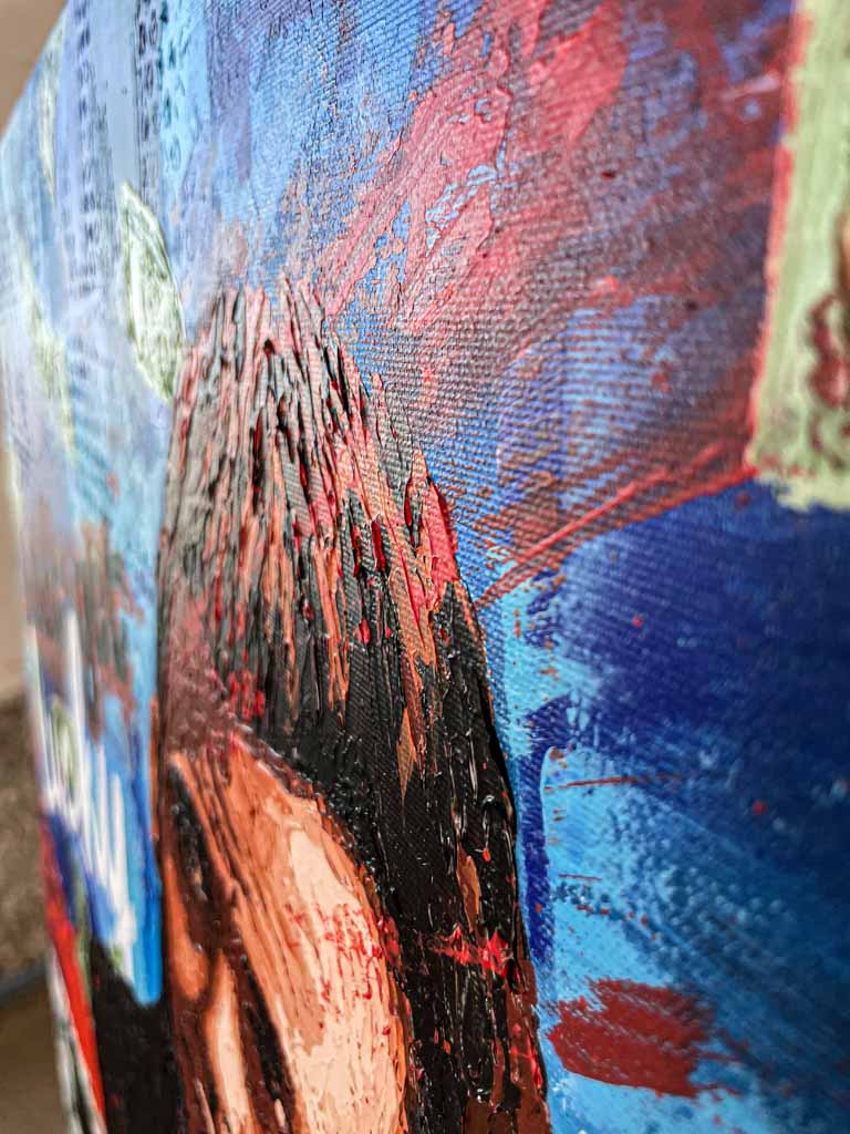 I dont get lucky, i make my own luck | Gemälde