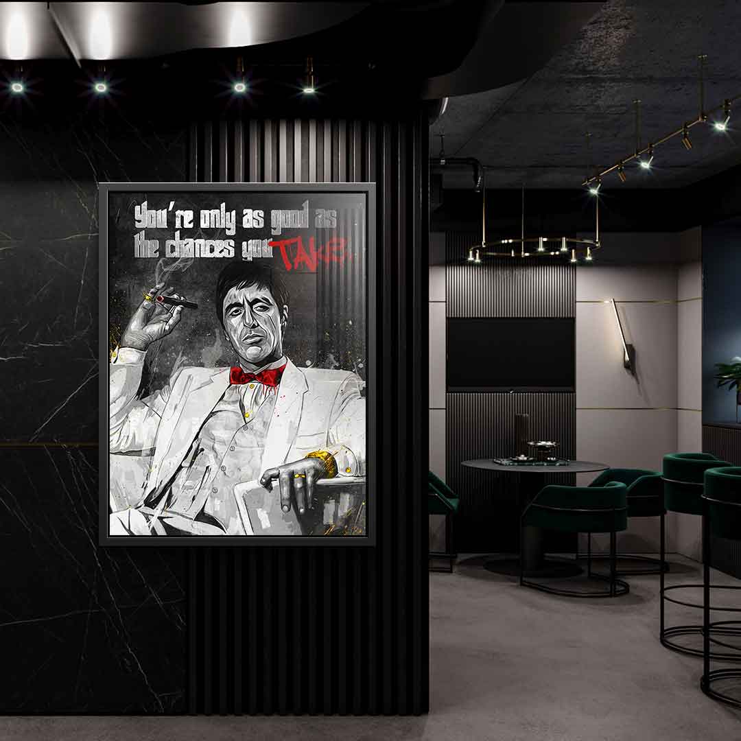 Chances you take - Acrylic glass