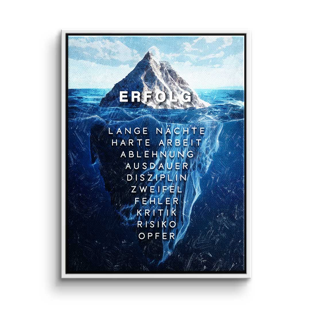 Eisberg des Erfolgs