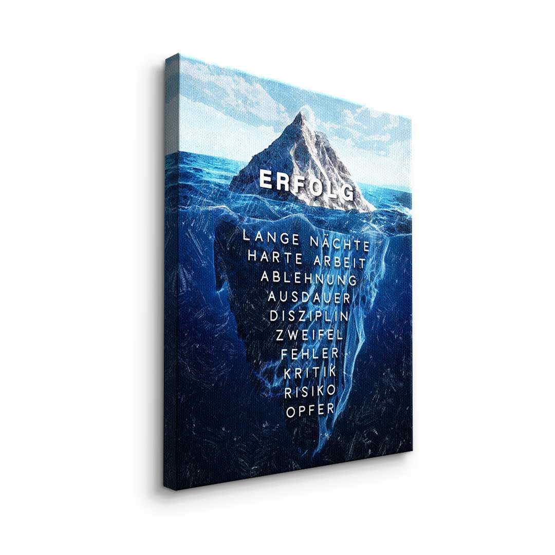 Eisberg des Erfolgs