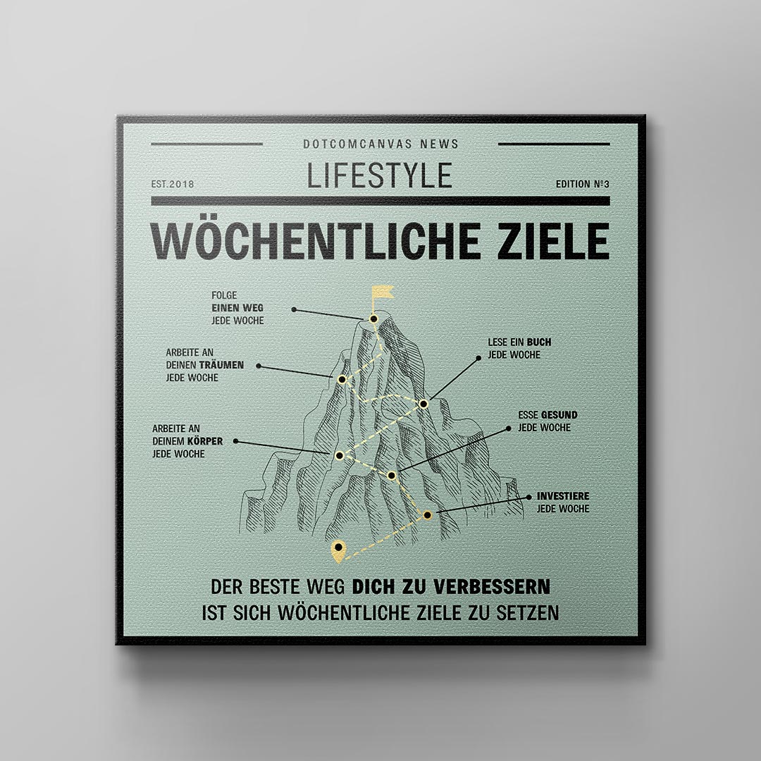 WEEKLY GOALS | Square Edition