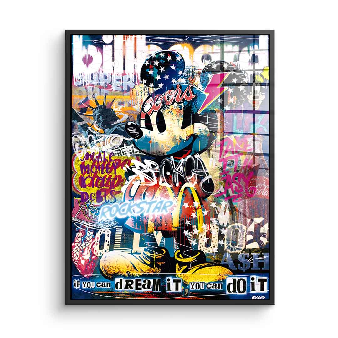 Pop Mouse - Acrylic Glass