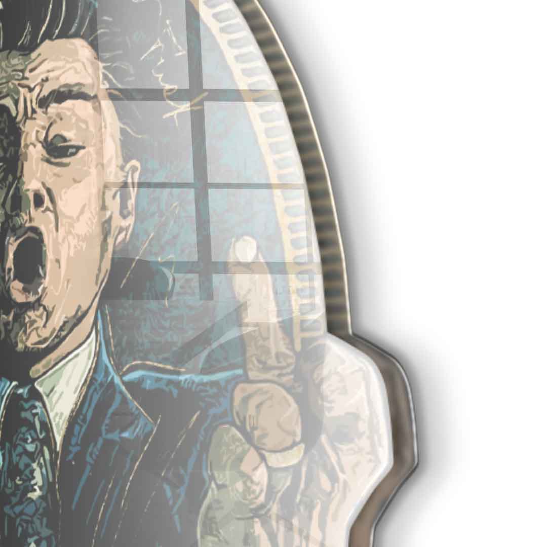 Wandskulptur Royal American Canvas - Acrylglas