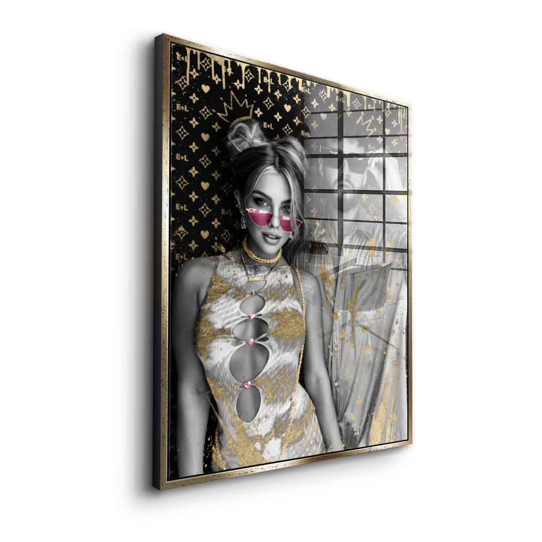 Unikat - Couple Editable Art - Blattgold