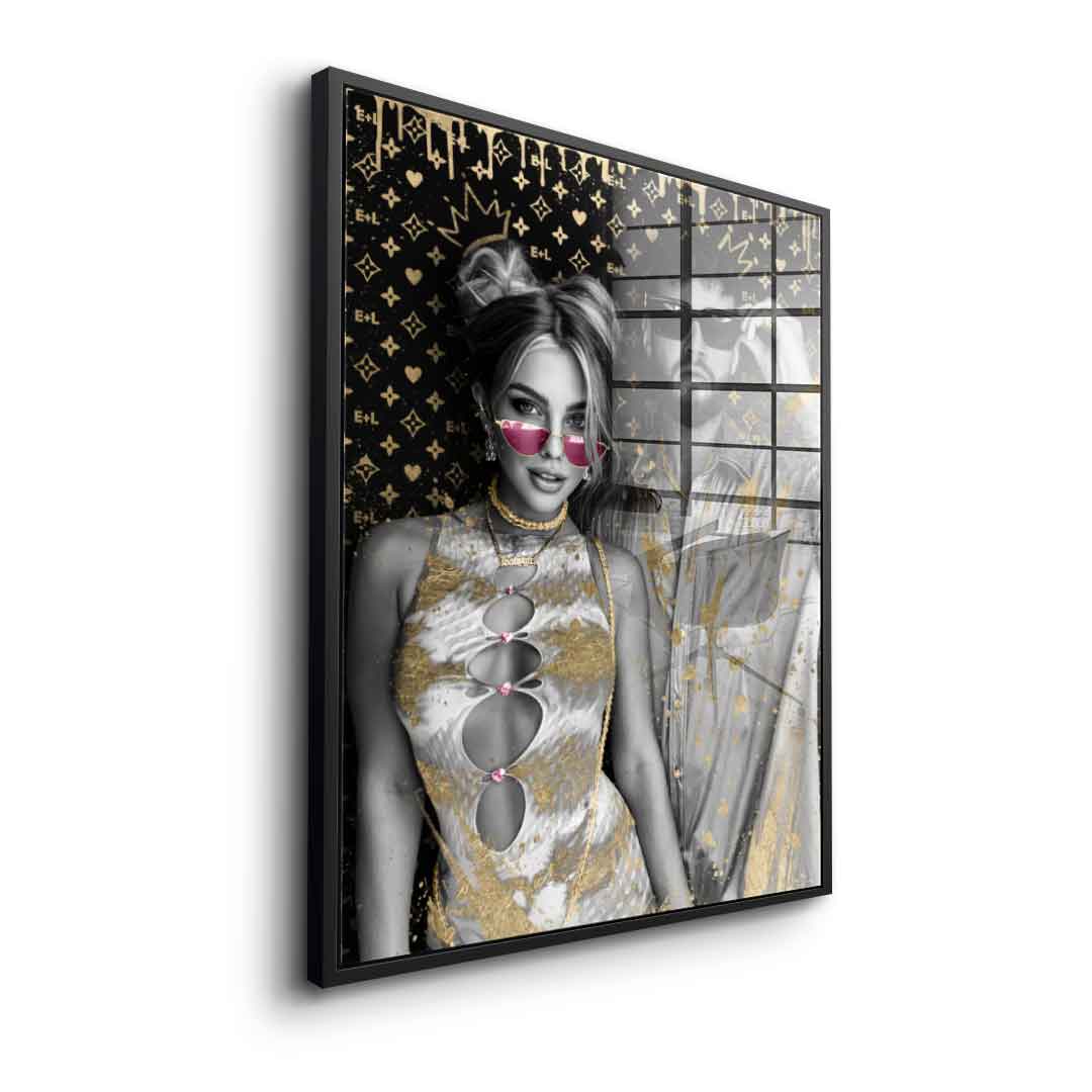 Unikat - Couple Editable Art - Blattgold