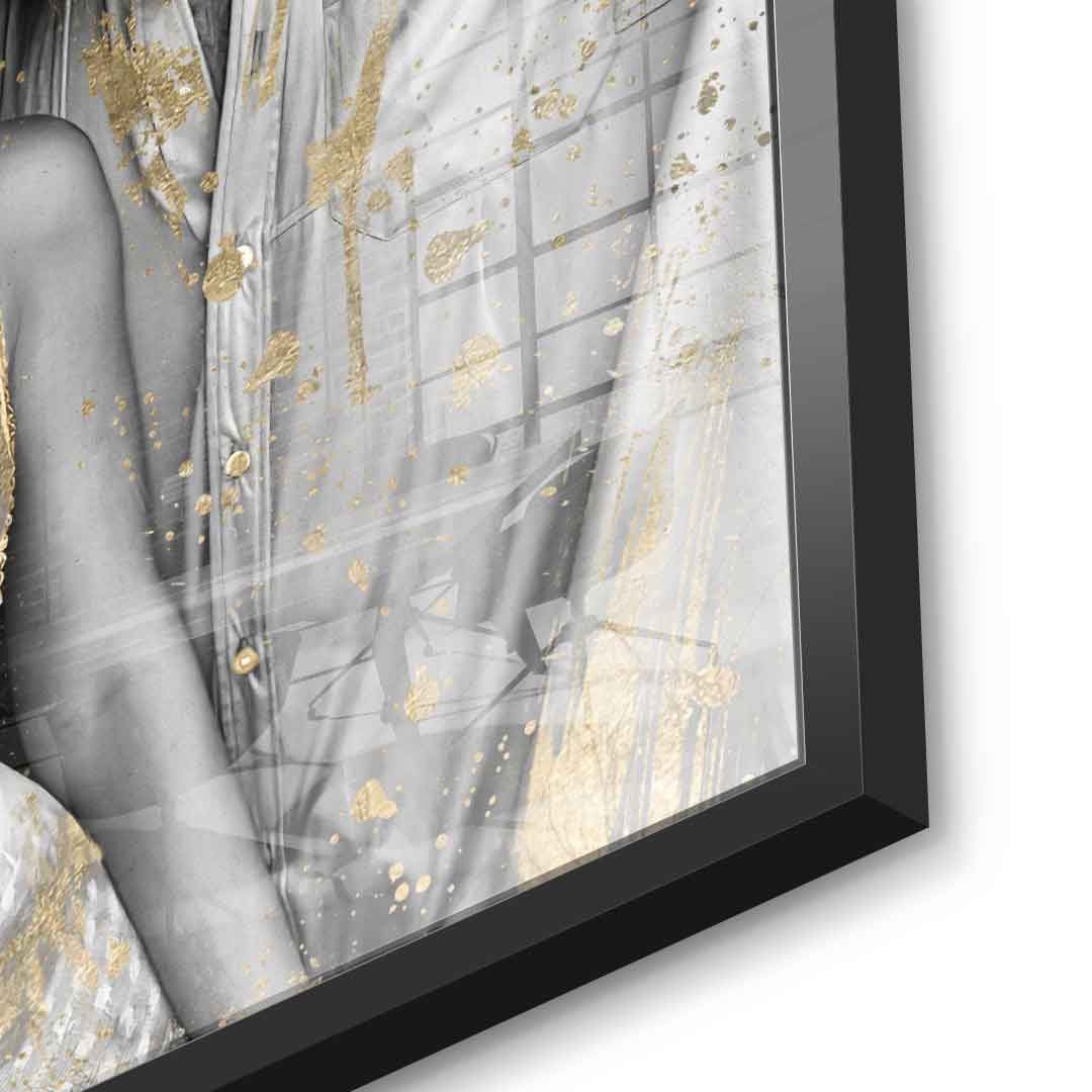 Unikat - Couple Editable Art - Blattgold