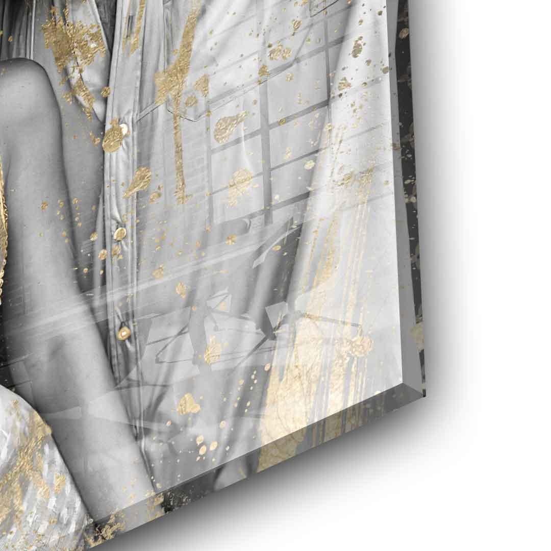 Unikat - Couple Editable Art - Blattgold